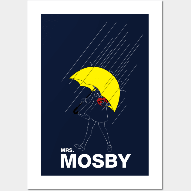 Mrs. Mosby Wall Art by huckblade